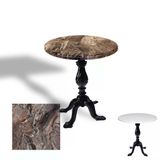 Çipa 1001 Döküm Ayak Yuvarlak Masa Çap 90Cm - (Werzalit, Wermodin Ve Allzalit Tabla) - Sydney