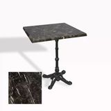 Çipa 1002 Döküm Ayak Kare Masa 80X80 Cm - (Werzalit, Wermodin Ve Allzalit Tabla) - Teramo