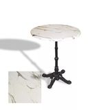 Çipa 1002 Döküm Ayak Yuvarlak Masa Çap 60Cm - (Werzalit, Wermodin Ve Allzalit Tabla) - Afyon Mermer