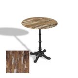 Çipa 1002 Döküm Ayak Yuvarlak Masa Çap 80Cm - (Werzalit, Wermodin Ve Allzalit Tabla) - Maracaibo