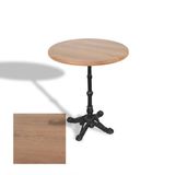 Çipa 1002 Döküm Ayak Yuvarlak Masa Çap 80Cm - (Werzalit, Wermodin Ve Allzalit Tabla) - Novagento