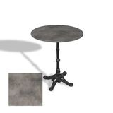 Çipa 1002 Döküm Ayak Yuvarlak Masa Çap 90Cm - (Werzalit, Wermodin Ve Allzalit Tabla) - Copperfield