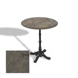 Çipa 1002 Döküm Ayak Yuvarlak Masa Çap 90Cm - (Werzalit, Wermodin Ve Allzalit Tabla) - Halong