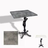 Çipa 1003 Döküm Ayak Kare Masa 70X70 Cm - (Werzalit, Wermodin Ve Allzalit Tabla) - Copperfield