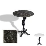 Çipa 1003 Döküm Ayak Yuvarlak Masa Çap 60Cm - (Werzalit, Wermodin Ve Allzalit Tabla) - Teramo
