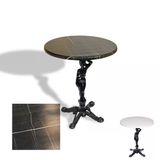 Çipa 1003 Döküm Ayak Yuvarlak Masa Çap 80Cm - (Werzalit, Wermodin Ve Allzalit Tabla) - Palazzo