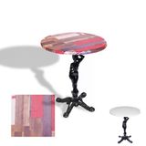 Çipa 1003 Döküm Ayak Yuvarlak Masa Çap 80Cm - (Werzalit, Wermodin Ve Allzalit Tabla) - Redwood