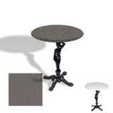 Çipa 1003 Döküm Ayak Yuvarlak Masa Çap 80Cm - (Werzalit, Wermodin Ve Allzalit Tabla) - Twister