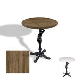 Çipa 1003 Döküm Ayak Yuvarlak Masa Çap 90Cm - (Werzalit, Wermodin Ve Allzalit Tabla) - Canyon Hidalgo