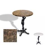 Çipa 1003 Döküm Ayak Yuvarlak Masa Çap 90Cm - (Werzalit, Wermodin Ve Allzalit Tabla) - Karacabey Mermer
