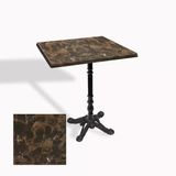 Çipa 1004 Döküm Ayak Kare Masa 80X80 Cm - (Werzalit, Wermodin Ve Allzalit Tabla) - Karacabey Mermer