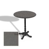 Çipa 1004 Döküm Ayak Yuvarlak Masa Çap 80Cm - (Werzalit, Wermodin Ve Allzalit Tabla) - Twister