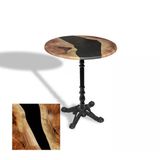 Çipa 1004 Döküm Ayak Yuvarlak Masa Çap 90Cm - (Werzalit, Wermodin Ve Allzalit Tabla) - Epoxy