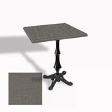 Çipa 1012 Döküm Ayak Kare Masa 60X60 Cm - (Werzalit, Wermodin Ve Allzalit Tabla) - Twister