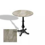 Çipa 1012 Döküm Ayak Yuvarlak Masa Çap 60Cm - (Werzalit, Wermodin Ve Allzalit Tabla) - Irony