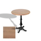 Çipa 1012 Döküm Ayak Yuvarlak Masa Çap 80Cm - (Werzalit, Wermodin Ve Allzalit Tabla) - Novagento