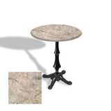 Çipa 1012 Döküm Ayak Yuvarlak Masa Çap 90Cm - (Werzalit, Wermodin Ve Allzalit Tabla) - Scala Marble