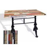Çipa 3001 Döküm Ayak Masa 70X120 Cm - (Werzalit, Wermodin Ve Allzalit Tabla) - Redwood