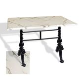 Çipa 3001 Döküm Ayak Masa 80X120 Cm - (Werzalit, Wermodin Ve Allzalit Tabla) - Afyon Mermer