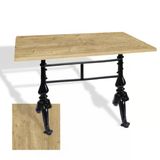 Çipa 3001 Döküm Ayak Masa 80X120 Cm - (Werzalit, Wermodin Ve Allzalit Tabla) - Avalone Pine