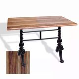 Çipa 3001 Döküm Ayak Masa 80X120 Cm - (Werzalit, Wermodin Ve Allzalit Tabla) - Indiana Wood