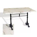 Çipa 3002 Döküm Ayak Masa 80X120 Cm - (Werzalit, Wermodin Ve Allzalit Tabla) - Afyon Mermer
