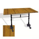 Çipa 3002 Döküm Ayak Masa 80X120 Cm - (Werzalit, Wermodin Ve Allzalit Tabla) - Real Teak