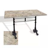 Çipa 3002 Döküm Ayak Masa 80X120 Cm - (Werzalit, Wermodin Ve Allzalit Tabla) - Scala Marble