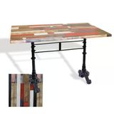 Çipa 3002 Döküm Ayak Masa 80X140 Cm - (Werzalit, Wermodin Ve Allzalit Tabla) - Redwood
