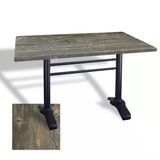 Çipa 3010 Döküm Ayak Masa 70X120 Cm - (Werzalit, Wermodin Ve Allzalit Tabla) - Old Pine