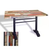 Çipa 3010 Döküm Ayak Masa 70X120 Cm - (Werzalit, Wermodin Ve Allzalit Tabla) - Redwood