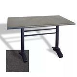 Çipa 3010 Döküm Ayak Masa 80X120 Cm - (Werzalit, Wermodin Ve Allzalit Tabla) - Grey Marble