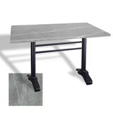 Çipa 3010 Döküm Ayak Masa 80X120 Cm - (Werzalit, Wermodin Ve Allzalit Tabla) - Light Temperado
