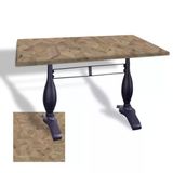 Çipa 3011 Döküm Ayak Masa 70X120 Cm - (Werzalit, Wermodin Ve Allzalit Tabla) - Edgy Wood
