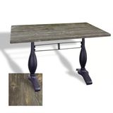 Çipa 3011 Döküm Ayak Masa 80X140 Cm - (Werzalit, Wermodin Ve Allzalit Tabla) - Old Pine