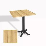 Çipa Döküm Ayak Kare Masa 60X60 Cm - (Werzalit, Wermodin Ve Allzalit Tabla) - Coco Bolo