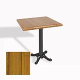 Çipa Döküm Ayak Kare Masa 60X60 Cm - (Werzalit, Wermodin Ve Allzalit Tabla) - Real Teak