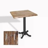 Çipa Döküm Ayak Kare Masa 80X80 Cm - (Werzalit, Wermodin Ve Allzalit Tabla) - Maracaibo
