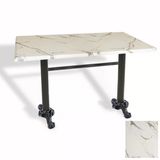 Çipa Döküm Ayak Masa 80X120 Cm - (Werzalit, Wermodin Ve Allzalit Tabla) - Afyon Mermer