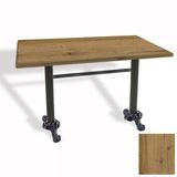 Çipa Döküm Ayak Masa 80X120 Cm - (Werzalit, Wermodin Ve Allzalit Tabla) - Avalon Palace Oak