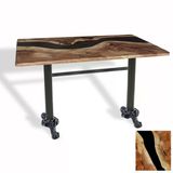 Çipa Döküm Ayak Masa 80X120 Cm - (Werzalit, Wermodin Ve Allzalit Tabla) - Epoxy