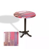 Çipa Döküm Ayak Yuvarlak Masa Çap 70Cm - (Werzalit, Wermodin Ve Allzalit Tabla) - Redwood