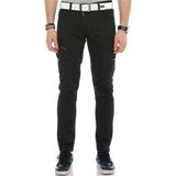 Cipo & Baxx CD566 Kargo Cepli Erkek Pantolon - Siyah - 38 - 32