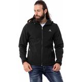 Cipo & Baxx CJ285 Softshell Termal Şardonlu Siyah Ceket - XL