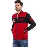 Cipo & Baxx CL500 Kırmızı Kaşe Kolej Mont - S