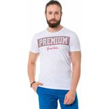 Cipo & Baxx CT732 Taşlı Premium Beyaz Tişört - XL