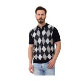 Cipo & Baxx Ct753 Baklava Desenli Triko Erkek Polo Yaka Tişört