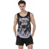 Cipo & Baxx CUK245 Siyah Deniz Şortu Atlet Takım - XL