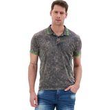 Cipo & Baxx Erkek Polo Yaka Tişört Vintage Yıkamalı Regular Fit CT852