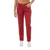 Cipo & Baxx Slim Fit Normal Bel Bilek Boy Kadın Pantolon WD256B